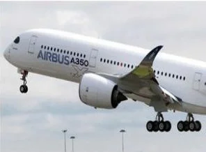 Airbus'ın yeni modeli A350 test uçuşu yaptı