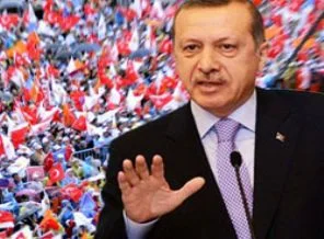 Ankara büyük AK Parti mitingi için hazır