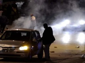 Ankara'da bir gece müdahalesi daha