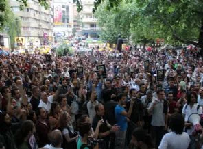 Ankara'da sendikal eylemde gerilim