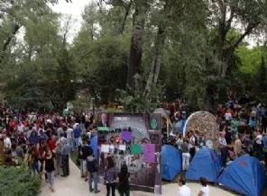 Ankara'da yağmur protestoları engelleyemedi