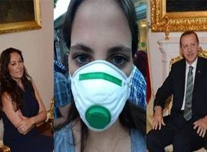 Annesi Başbakan ile görüşürken, Zehra 'çapulcu'luk yapmakta