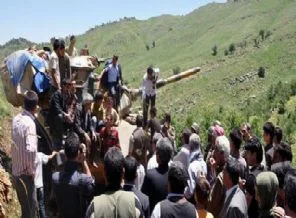 BDP'liler PKK'lıların ateş açtığı bölgede