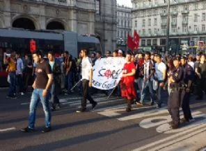 BDP ve Çarşı Viyana'dan direndi