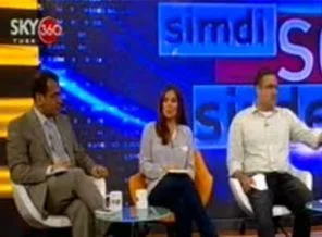Canlı yayında protesto program kapattırdı