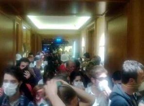 Divan Otel'de korku dolu anlar