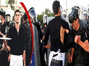 Duran adama tekme tokat polis müdahalesi iddiası