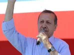 Erdoğan'a mitingte büyük sürpriz