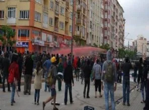 Eskişehir'de Gezi eylemine biber gazlı ve TOMA'lı müdahale