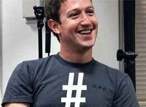 Facebook'da 'hashtag' dönemi