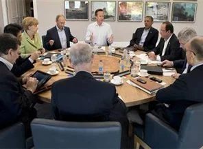 G-8 zirvesi sonuçlandı
