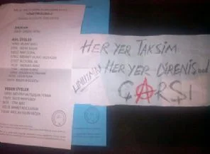 Gezi Parkı'na oylu destek