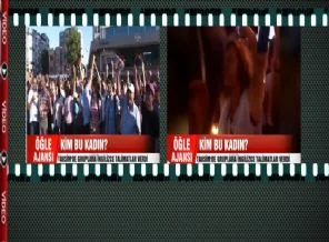 Gezi Parkı'nda ingilizce provokasyon