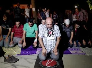 Gezi Parkı'nda Kandil'li eylem