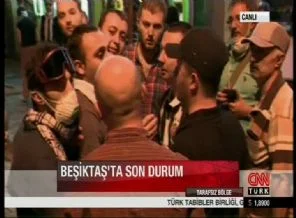 Göstericiler polisle böyle anlaştı