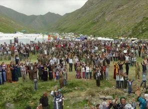 Hakkari'deki festivale PKK desteği