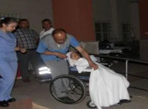 Hastanede yangın paniği