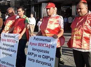 Hey Tekstil işçileri grevin 504. gününde