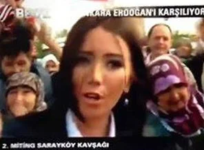 'Kılıçdar'ın arkasındayık' diyen teyze Beyaz TV muhabirini şaşırttı