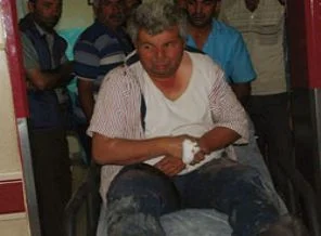 Öğrenci servisi takla attı: 14 yaralı