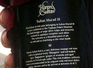 Padişah isimleri şarap markası yapılmış