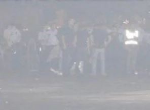 Polis otobüsünde şoke eden an!