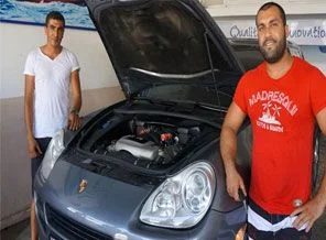 Porsche'a tüp taktırdı!
