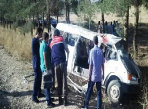 Şanlıurfa'da feci kaza: 3 ölü, 9 yaralı!