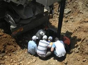 Su kuyusundan insan kemikleri çıktı