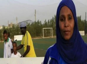 Sudan'da kadın teknik direktör