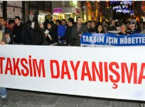 Taksim Dayanışması'ndan 'acil' duyuru
