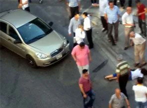 Taksim'de insanlıktan utandıran olay