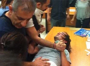 Taksim'de seyyar hastaneler kuruldu