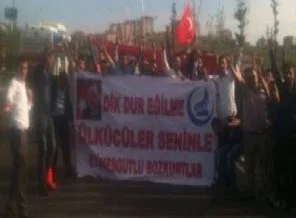Ülkücülerden Başbakan Erdoğan'a destek