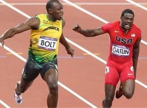 Ve Usain Bolt Roma'da geçildi