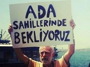 'Adalar imara açılmasın' protestosu