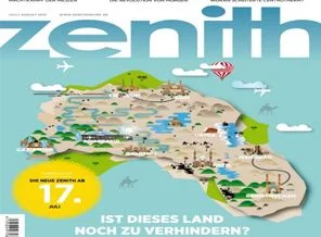 Alman Zenith dergisi Kürdistan kapağıyla çıktı