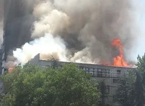 Ankara'da korkutan yangın