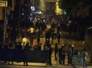 Antakya'da Abdullah Cömert için mevlit, arkasından polis müdahalesi