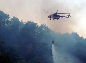 Antalya'da orman yangını
