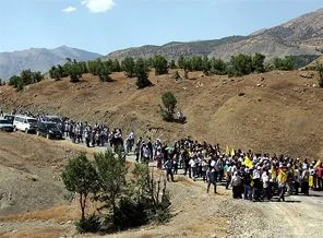 BDP'liler kalekol inşaatına yürüdü