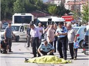 Belediye otobüsü dehşet saçtı
