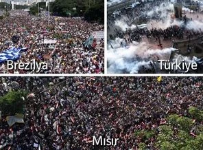 'Brezilya, Mısır ve Türkiye'deki gösteriler değişim yaratabilir mi?'