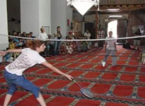 Bu görüntüler camide çekildi!