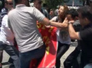 Çağlayan Adliyesi'nin önü karıştı