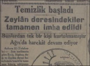 Dersim'den önce gerçekleşen bir başka Dersim; Zilan katliamı
