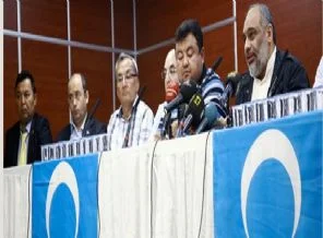 Doğu Türkistan katliamına karşı basın açıklaması yapıldı