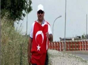 Erdoğan'a destek için yürüyor