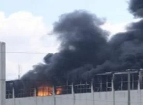 Fabrikada korkutan yangın