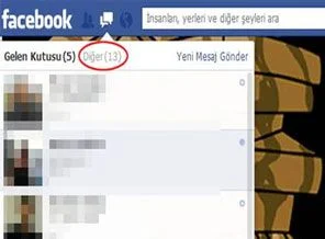 Facebook'un 'görülmeyen' mesaj kutusu